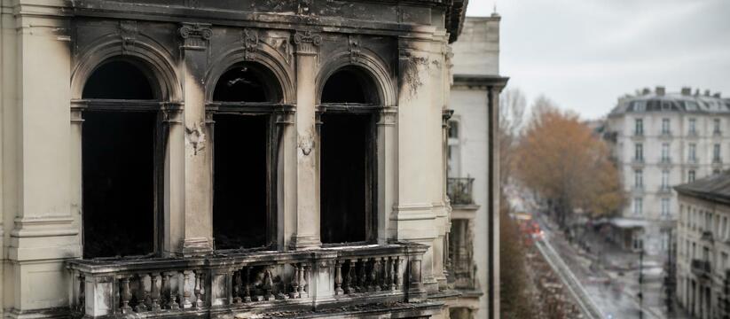В Петербурге загорелся особняк Миллера, который...